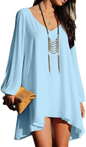 Agatha Garcia Women's Fashion White Chiffon Leisure Mini Skater Dress