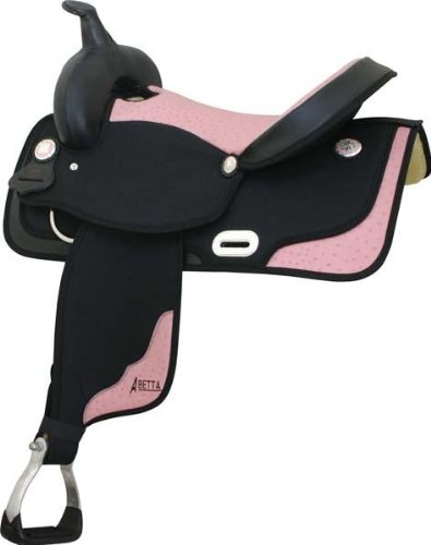Abetta Ostrich Deluxe Saddle
