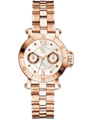 GUESS Womens GC Femme Rose Gold-Tone Timepiece