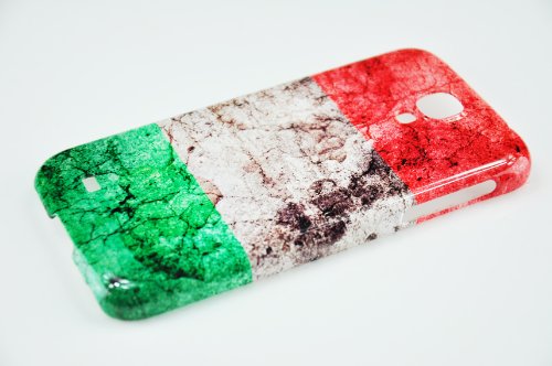 3D Samsung Galaxy S4 Italien Italy Italia Fahne Flag Flagge Cover Case Hülle
