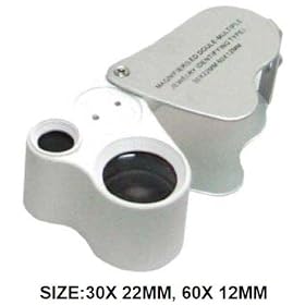 30X AND 60X W LED LOUPE :TJ-92521