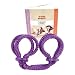 Japanese Rope Wrist Cuffs Purple