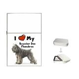 I Love My Bouvier des Flandres Flip Top Lighter