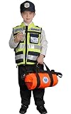 Boys EMT Ambulance Kids Halloween Costume