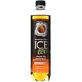 Sparkling ICE Tea Peach Tea, 17 Fluid Ounce, 12 Count