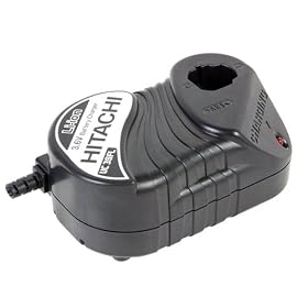 Click here to buy Hitachi UC3SFL Lithium-Ion 3.6 Volt EBM3 Series Battery Charger by Hitachi.
