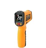デジタル赤外線IR温度計 Aidbucks PM6530B 非接触温度計 LCDディスプレイ バックライト付き-50~550°C