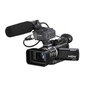 Sony HVR-A1E PAL 1/3-Inch Professional HDV Camcorder with 3-Million Pixel CMOS Imager, DVCAM and Mini DV Recording Options, Professional Audio Inputs and Time Code
