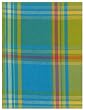 Durable Flat Weave 100% Cotton Yellow Plaid Dishtowel 18" X 28" Set / 6