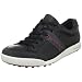 ECCO Men's Street Premiere Golf Shoe,Mooless/Black/Chilli Red,44 M EU (US Men's 10-10.5 M)