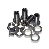 NC-17 Lange M8 Schraube fuer Rockring 1 Satz sind 4 Stueck inkl. Spacer