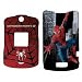 Fits Motorola RAZR v3 v3c v3m v3i v3t v3a Cell Phone Snap on Protector Faceplate Cover Housing Case Accessories - Spiderman Movie 3 011