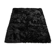 Black Bear | Bear Collection | Faux Fur Rug | 5 foot X 7 foot