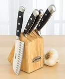 Cuisinart 5-Piece Triple-Riveted Forged Prep Knife Set, Black