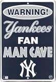 New York Yankees Fan Man Cave Parking Only Parking Sign