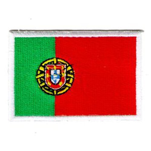 Fußball Fanartikel 2010 - Aufnäher Portugal (in 8 cm x 5 cm)