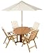 Complete Milano Garden Furniture Recliner Set - ivory