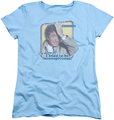 Columbo Detective Mystery Lapd TV Series Inconspicuous Women's T-Shirt Tee
