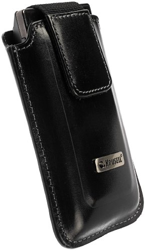 Krusell Leder Etui M mit Halterungen f&uuml;r KFZ, Fahrrad und G&uuml;rtel