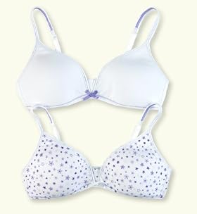 2 Pack - Older Girls' Cotton Rich Assorted Bra Tops