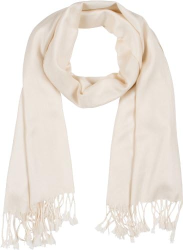 Sakkas 78" X 28" Rayon from Bamboo Soft Solid Pashmina Shawl / Wrap / Stole