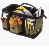 Click here to buy Custom Leathercraft 1163 31-Pocket Megamouth Tote Bag.