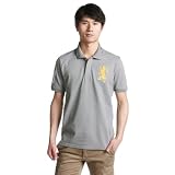 (ジョルダーノ)GIORDANO コットンストレッチライオンポロ91010188 91010188