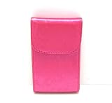 New Pink Flip Open Business Card Case Id Wallet Holder