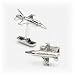 F-16 Fighter Jet Cufflinks