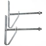 Relaxdays Reifen Felgen Wandhalter Reifenhalter Wandmontage 2er Set