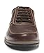 Vionic Mens Branxton Orthotic Lace Up Oxford Sneaker Shoes, Dark Brown, US 9