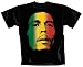 Rasta Face - T-Shirt Black (L)