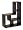 Winsome 92130 Espresso Beechwood STORAGE SHELF STACKABLE L-SHAPE