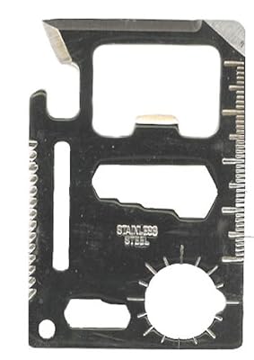 SE 11 Function Credit Card Size Survival Pocket Tool