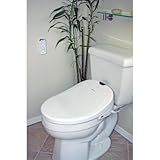 Swash Advanced Bidet Toilet Seat in White Shape: Elongated
