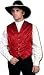 Wah Maker "Twin City" Vest in Red