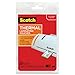 Scotch Business Card Size Thermal Laminating Pouches, 20/Pack [Set of 4]