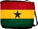 RikkiKnight Ghana Flag Messenger Bag - Book Bag ***with matching coin purse wallet*** -School Bag - 