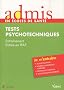 Admis-concours sant�, auxiliaire de pu�riculture, tests psychotechniques, entrainement, entr�e en IFAP
