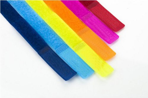 happu-store New 6 Velcro Straps Wire Organiser Laptop PC TV Cable Ties