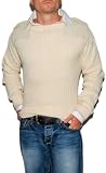 Polo Ralph Lauren RRL Mens Wool Vintage Sweater Cream Khaki