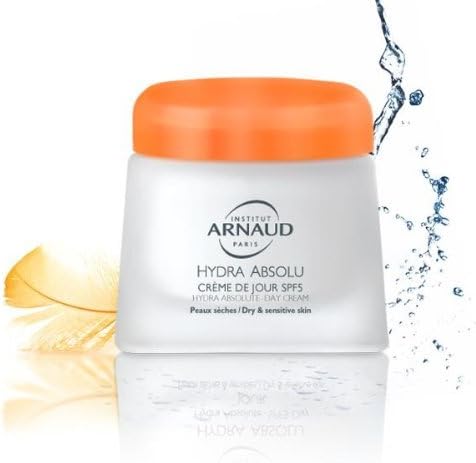 Institut Arnaud Hydra Absolu Moisturising Day Cream SPF 5 - Suitable for All Ages, Dry & Sensitive Skin