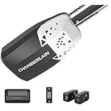 Chamberlain Group PD220 1/2-HP Chain Drive Garage Door Opener, Black