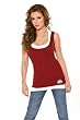 Ohio State Buckeyes Women's 2-Layered Racer Back Tank Top - by Alyssa Milano