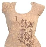 Fender Custom Shop Gals Vintage Style Embroidered Guitar Shirt, Musician Stage Wear, Club Wear, Licensed Fender Guitar Apparel