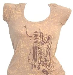 Fender Custom Shop womens Vintage Style Embroidered Guitar Shirt