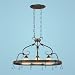 Millennium Lighting, 523-BG 3 Light Island Pot Rack, Burnished
