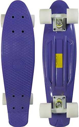 Skateboard - Purple Deck/White Wheels/White Trucks