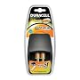 Duracell Value Charger With 2AA Pre Charged Rechargeable NiMH Batteries, CEF14X2