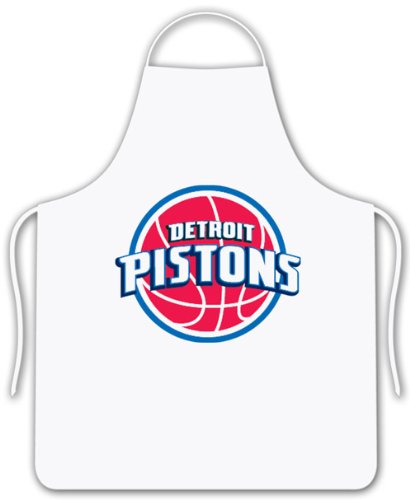 Best Quality Accessories Apron - Detroit Pistons NBA /Color White Size 26 X 30